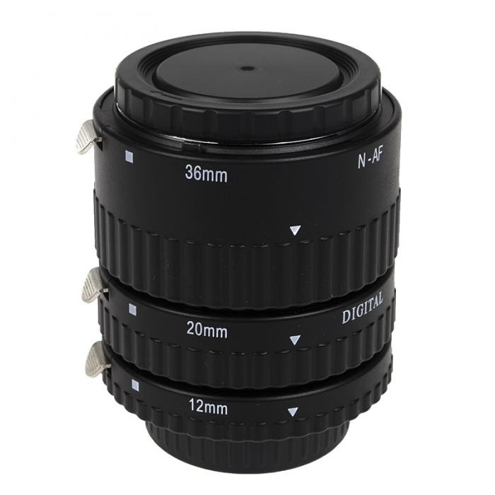 Makro fotografēšana - Meike Extension Tube Set Eco - Nikon - ātri pasūtīt no ražotāja