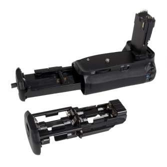Kameru bateriju gripi - Meike Battery Grip Canon EOS 60D (BG-E9) - ātri pasūtīt no ražotāja