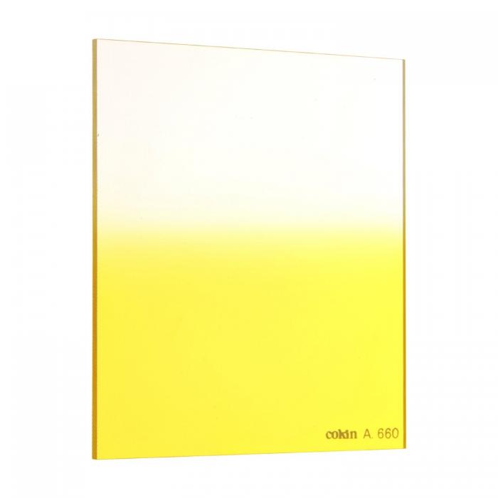 Square and Rectangular Filters - Cokin Filter A660 Gradual Fluo Yellow 1 - quick order from manufacturer