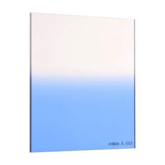 Square and Rectangular Filters - Cokin Filter A666 Gradual Fluo Blue 1 - quick order from manufacturer