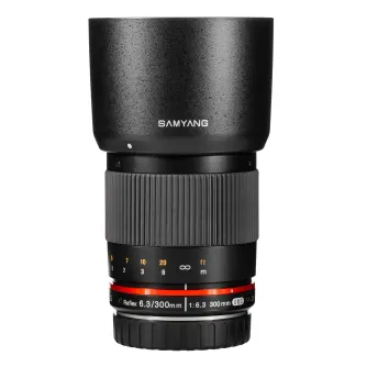 MIRRORLESS Objektīvi - Samyang 300mm Reflex f6.3 ED UMC CS Sony E Black - ātri pasūtīt no ražotāja