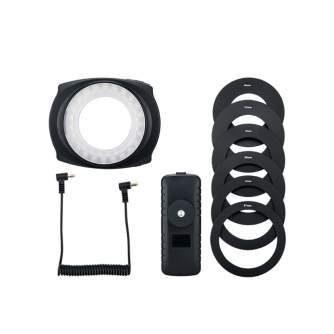 Macro Photography - JJC LED-48IO Macro LED Right Light Ring Flash - quick order from manufacturer