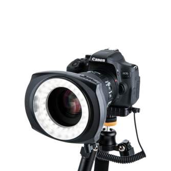 Macro Photography - JJC LED-48IO Macro LED Right Light Ring Flash - quick order from manufacturer