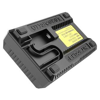New products - Nitecore UCN2 Pro Dubbel Lader voor Canon LP-E6 (N) - quick order from manufacturer