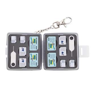 Viedtālruņiem - JJC MC-9D SIM Card Case - ātri pasūtīt no ražotāja