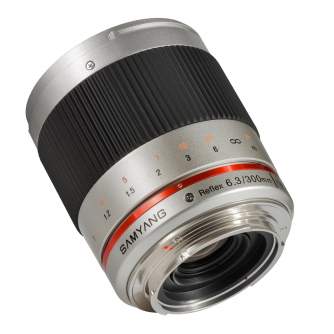 New products - Samyang 300mm Reflex f6.3 ED UMC CS Sony E Zilver - quick order from manufacturer