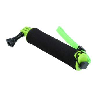 New products - Caruba Floating Handgrip GoPro Mount (Zwart / Groen) - quick order from manufacturer