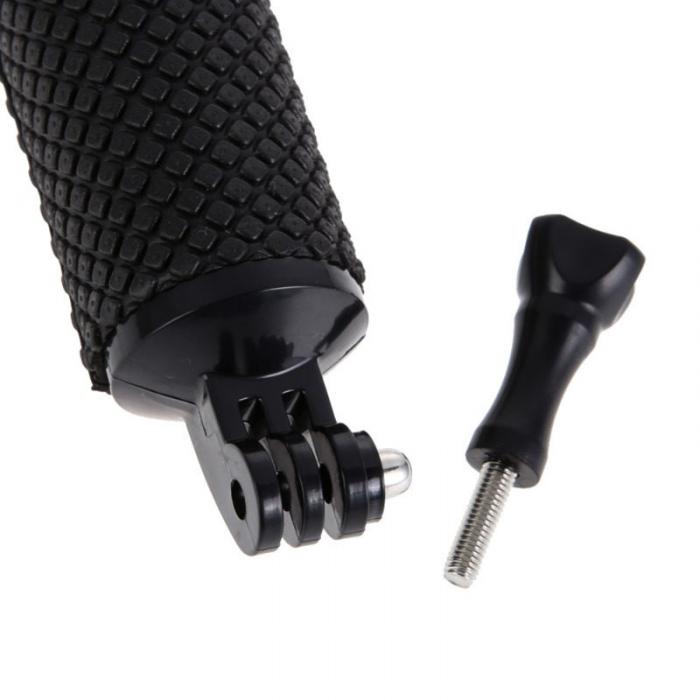 New products - Caruba Padded Floating Handgrip GoPro Mount (Zwart / Groen) - quick order from manufacturer
