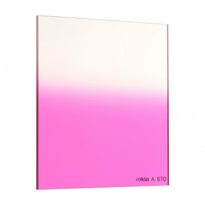 Kvadrātiskie filtri - Cokin Filter A670 Gradual Fluo Pink 1 - ātri pasūtīt no ražotāja