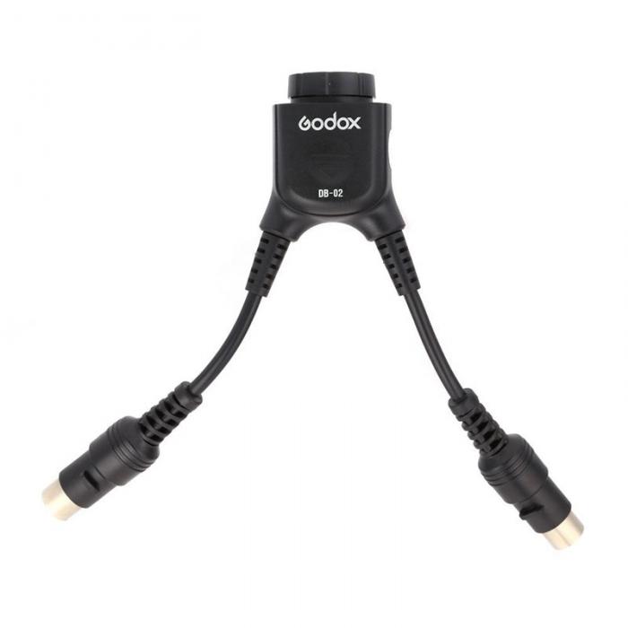 Piederumi kameru zibspuldzēm - Godox Y Cable 2 to 1 - ātri pasūtīt no ražotāja