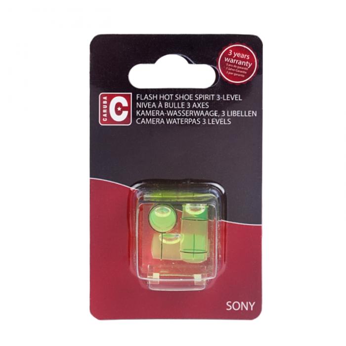 New products - Caruba Spirit Level 3-way Sony/Minolta Hotshoe (for hotshoe / cube) - quick order from manufacturer