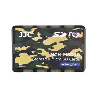 New products - JJC MCH-MSD10YG Memory Card Holder - quick order from manufacturer