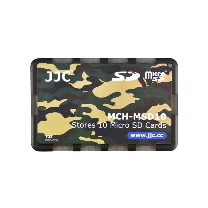 Sortimenta jaunumi - JJC MCH-MSD10YG Memory Card Holder - ātri pasūtīt no ražotāja