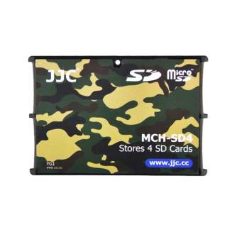 Sortimenta jaunumi - JJC MCH-SD4YG Memory Card Holder - ātri pasūtīt no ražotāja