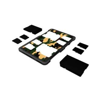Sortimenta jaunumi - JJC MCH-SDMSD6YG Memory Card Holder - ātri pasūtīt no ražotāja
