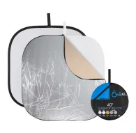 Foldable Reflectors - Westcott Illuminator Opvouwbare 6-in-1 Reflector Kit (42") - quick order from manufacturerFoldable Reflectors - Westcott Illuminator Opvouwbare 6-in-1 Reflector Kit (42") - quick order from manufacturer