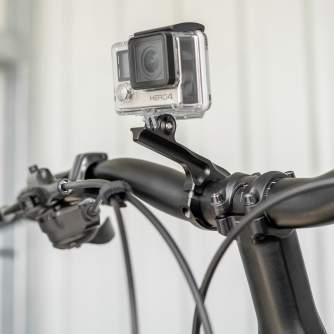 Sortimenta jaunumi - Caruba Aluminium Bike Mount Long for GoPro - ātri pasūtīt no ražotāja