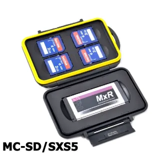 Futlāri atmiņas kartēm - JJC MC-SD/SXS5 Multi-Card Case - ātri pasūtīt no ražotāja