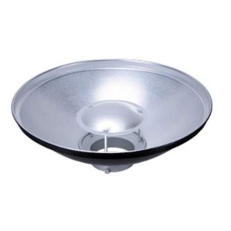 Gaismas veidotāji - Godox BDR-S420 Beauty Dish Reflector Silver 42cm - perc šodien veikalā un ar piegādi