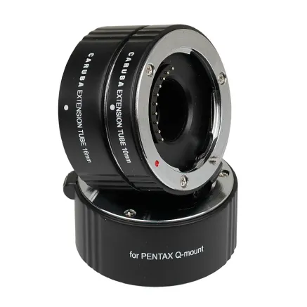Caruba Extension Tube set Pentax Q Chroom ETS PQC