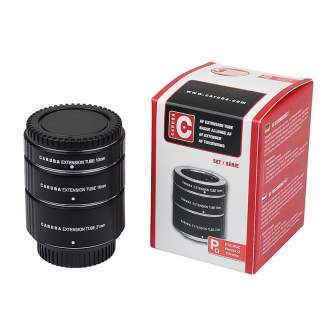 New products - Caruba Extension Tube set Pentax Q Chrome - quick order from manufacturer