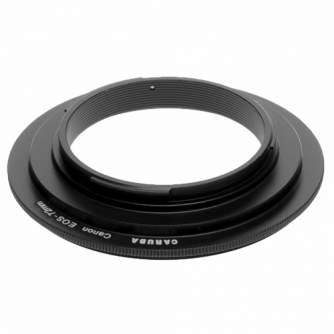 Objektīvu adapteri - Caruba Reverse Ring Canon EOS - 72mm - ātri pasūtīt no ražotāja