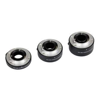 New products - Caruba Extension Tube set Pentax Q Aluminium - quick order from manufacturer