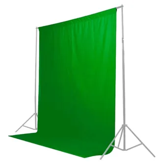Backgrounds - Caruba Achtergronddoek 3x6m Chroma Key Green - quick order from manufacturer
