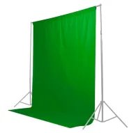 Foto foni - Caruba Background Cloth 3x6m Chroma Key Green - ātri pasūtīt no ražotājaFoto foni - Caruba Background Cloth 3x6m Chroma Key Green - ātri pasūtīt no ražotāja