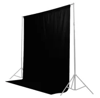 Foto foni - Caruba Background Cloth 3x6m Black - ātri pasūtīt no ražotājaFoto foni - Caruba Background Cloth 3x6m Black - ātri pasūtīt no ražotāja