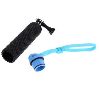 New products - Caruba Padded Floating Handgrip GoPro Mount (Zwart / Blauw) - quick order from manufacturer