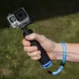 New products - Caruba Padded Floating Handgrip GoPro Mount (Zwart / Blauw) - quick order from manufacturer