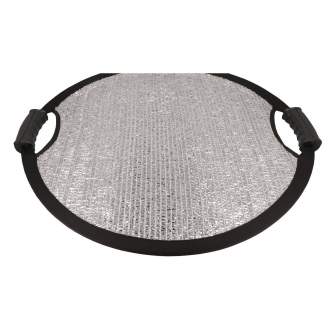 Foldable Reflectors - Caruba Windproof Zilver Reflector 110cm - quick order from manufacturer