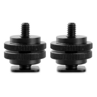 Rigu aksesuāri - SmallRig 1631 Cold Shoe Adpt w/ 3/8 - 1/4 Thread (2 gab.) - быстрый заказ от производителя
