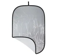 Foldable Reflectors - Westcott Illuminator Opvouwbare 2-in-1 Zilver/Wit Bounce Reflector (121,9 x 182,8cm) - quick order from manufacturerFoldable Reflectors - Westcott Illuminator Opvouwbare 2-in-1 Zilver/Wit Bounce Reflector (121,9 x 182,8cm) - quick order from manufacturer