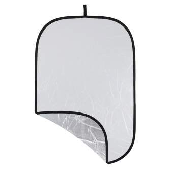 Foldable Reflectors - Westcott Illuminator Opvouwbare 2-in-1 Zilver/Wit Bounce Reflector (121,9 x 182,8cm) - quick order from manufacturer