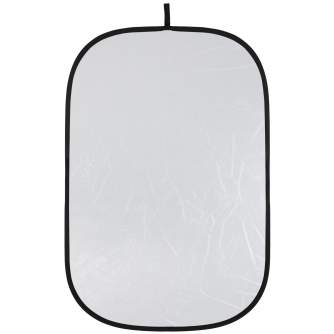 Foldable Reflectors - Westcott Illuminator Opvouwbare 2-in-1 Zilver/Wit Bounce Reflector (121,9 x 182,8cm) - quick order from manufacturer