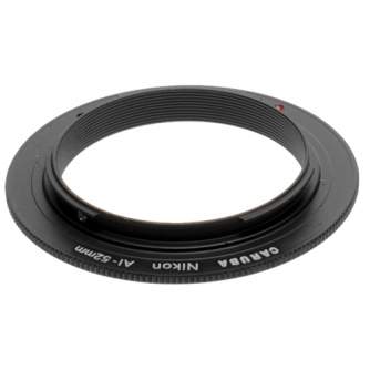 Objektīvu adapteri - Caruba Reverse Ring Nikon AI - 52mm - ātri pasūtīt no ražotāja