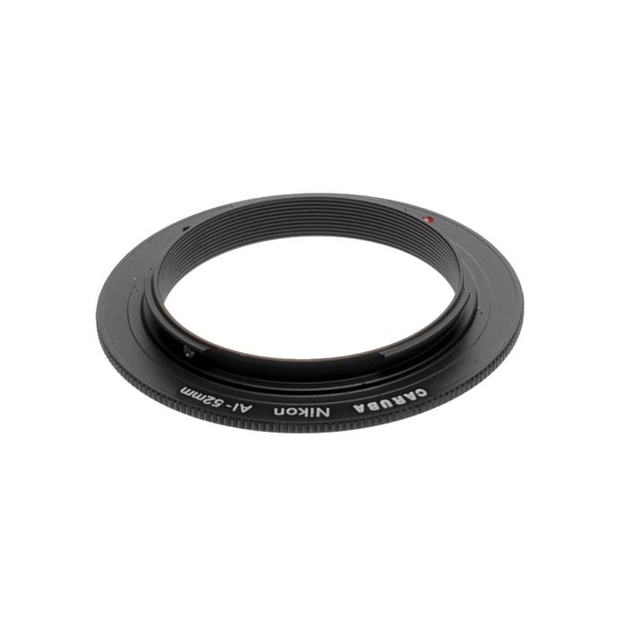 Objektīvu adapteri - Caruba Reverse Ring Nikon AI - 52mm - ātri pasūtīt no ražotāja