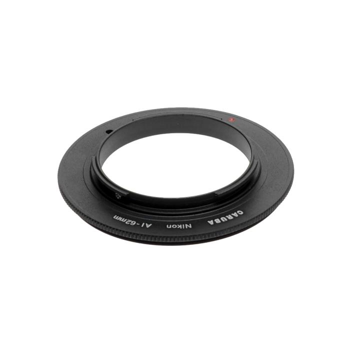 Objektīvu adapteri - Caruba Reverse Ring Nikon AI - 62mm - ātri pasūtīt no ražotāja