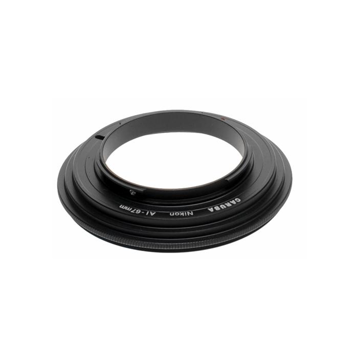 Objektīvu adapteri - Caruba Reverse Ring Nikon AI - 67mm - ātri pasūtīt no ražotāja
