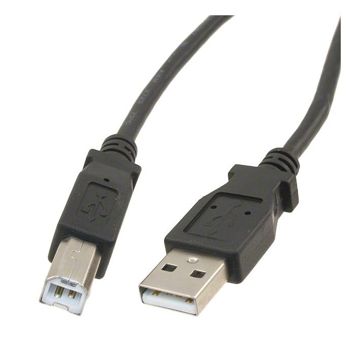 New products - Caruba USB 2.0 A Male - B Male 3 meter - quick order from manufacturer