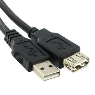 New products - Caruba USB 2.0 A Male - A Female 3 meter - quick order from manufacturer