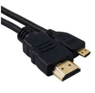 New products - Caruba HDMI - Micro HDMI High Speed 1,5 meter - quick order from manufacturerNew products - Caruba HDMI - Micro HDMI High Speed 1,5 meter - quick order from manufacturer