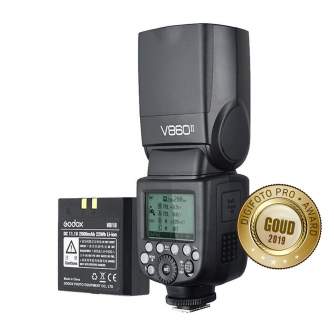 Flashes On Camera Lights - Godox Speedlite V860II Oly/Pan Kit - quick order from manufacturer