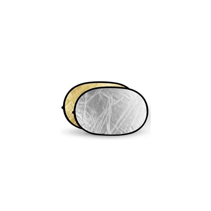 Складные отражатели - Godox Gold & Silver Reflector Disc - 100x150cm - купить сегодня в магазине и с доставкой