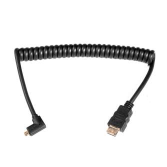 New products - Caruba HDMI-MicroHDMI Spring Wire Angled - quick order from manufacturer