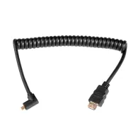 New products - Caruba HDMI-MicroHDMI Spring Wire Angled - quick order from manufacturerNew products - Caruba HDMI-MicroHDMI Spring Wire Angled - quick order from manufacturer