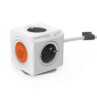 AC адаптеры, кабель питания - Allocacoc PowerCube Extended Remote White - быстрый заказ от производителя