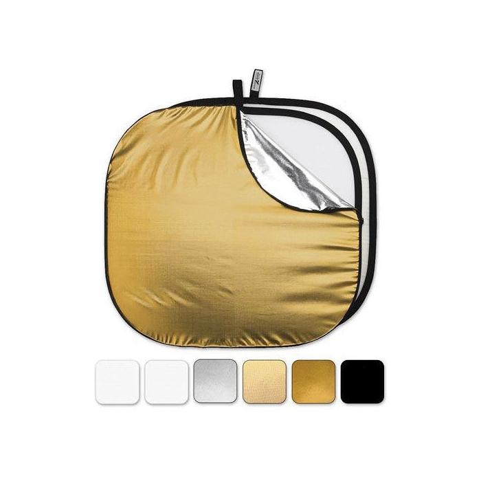Foldable Reflectors - Westcott Illuminator Collapsible 6-in-1 Reflector Kit (52") - quick order from manufacturer